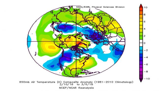 anomalie temperature globali