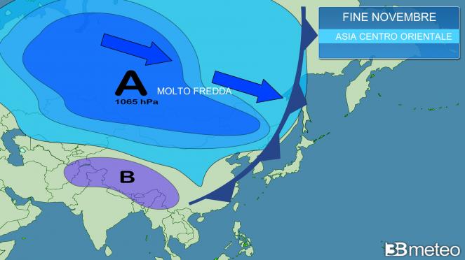 Cronaca Meteo: l'estremo Oriente si prepara alla prima ondata di gelo e neve della stagione, temperature giù di 15°C in poche ore