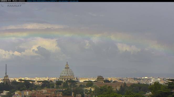 Arcobaleno a Roma
