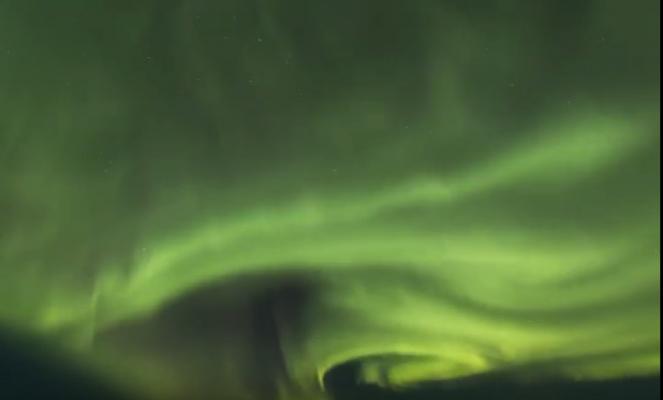 Aurora boreale in Islanda