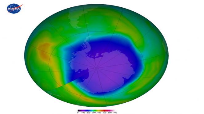 buco ozono antartico (fonte Nasa)