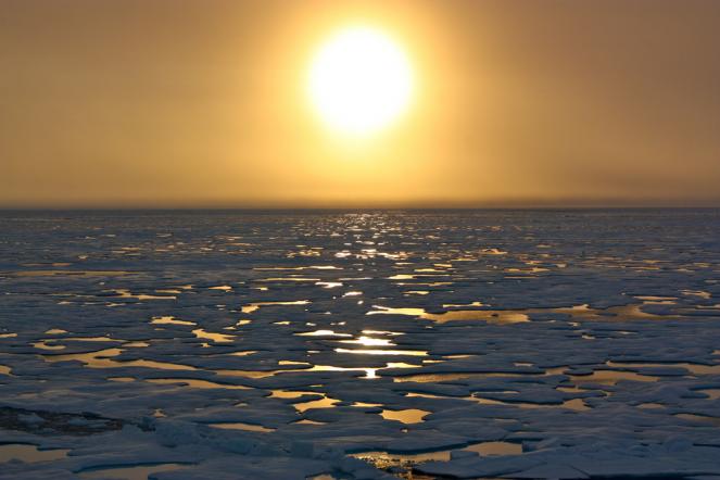 Caldo anche oltre il Circolo Polare Artico: fonte NASA Goddard Space Flight Center