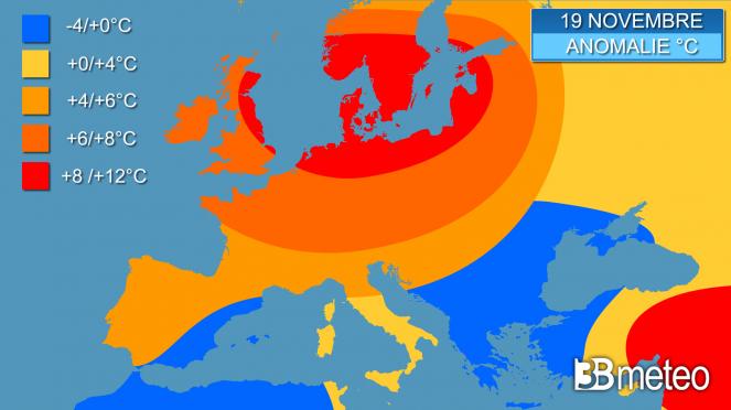 Caldo anomalo in Europa ma ora cambia tutto