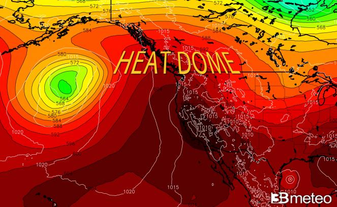 Cronaca meteo. Heat Dome provoca caldo storico in California, 51°C a Palm Springs