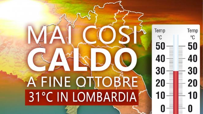 Caldo record al Nord, raggiunti 31° in Lombardia, 30° in Piemonte ed Emilia