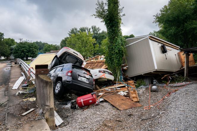 Catastrofica alluvione in Tennessee (foto Usa Today)
