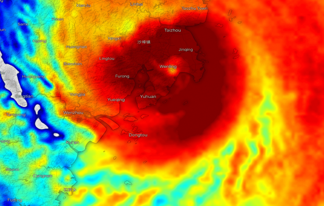 Cina: il super tifone Lekima arriva sulla terraferma, 13 morti e molti dispersi