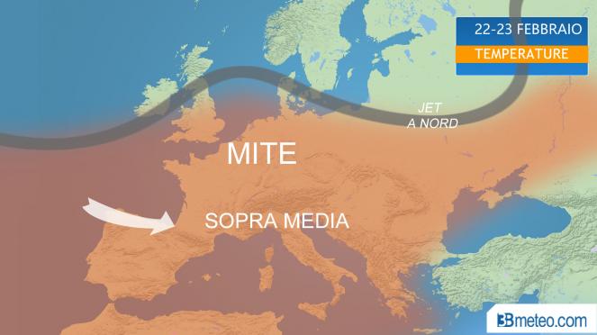 clima mite in Europa