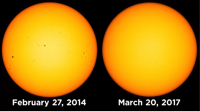 Confronto immagine del Sole (Joy Ng/NASA's GSFC/SDO)