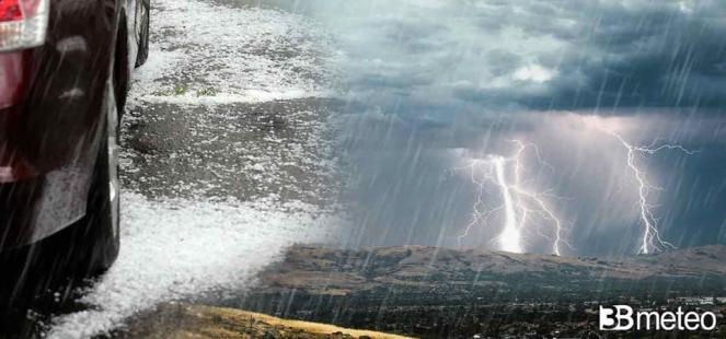 Piogge e temporali anche forti su parte d Italia. Situazione e previsione prossime ore
