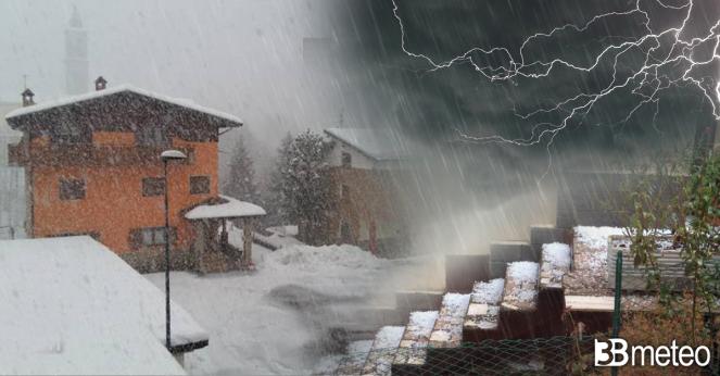 Cronaca meteo. Piogge, temporali, neve e freddo insistono sull'Italia. Situazione ed evoluzione per le prossime ore