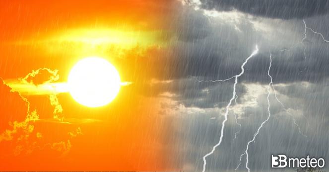 Cronaca meteo. Sabato, tra anticiclone e temporali anche forti ...