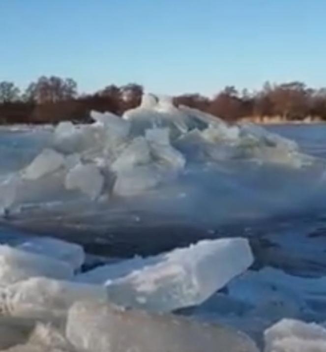 Disgelo nei fiumi della Lituania