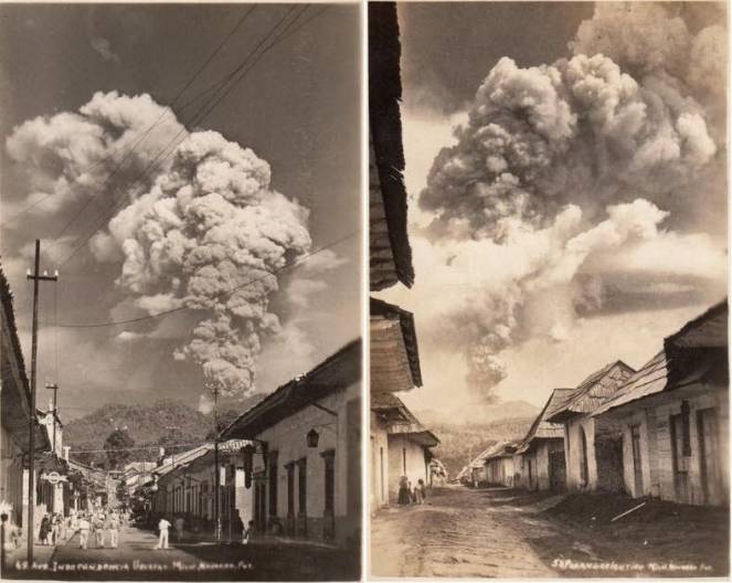 Due paesi furono completamente distrutti dall'eruzione