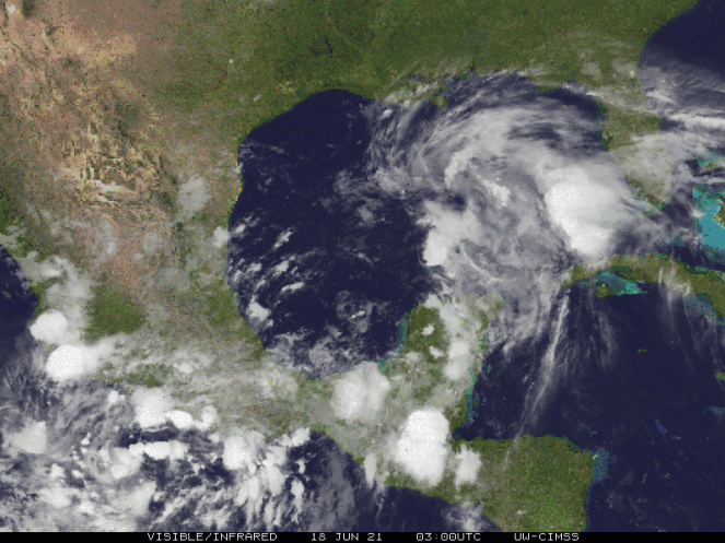 Due tempeste tropicali minacciano Messico e USA meridionali