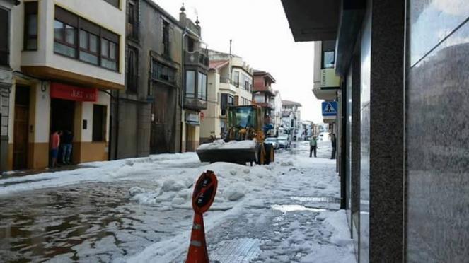 Eccezionale grandinata a Vilafranca (Valencia), fonte severe weather europe