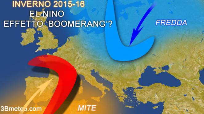 El Nino, effetto 'boomerang' in Europa?
