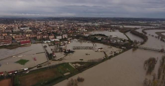 Esondazione del Tanaro ad Asti