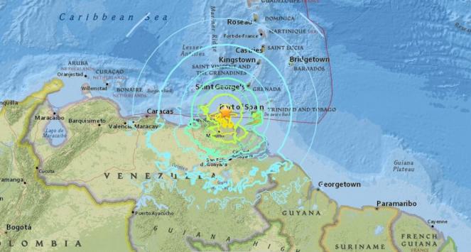 Forte scossa di terremoto in Venezuela