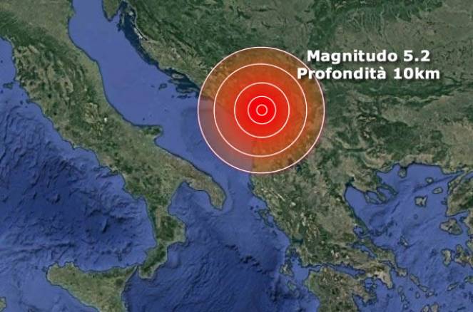Forte scossa di Terremoto nei Balcani, epicentro in Montenegro