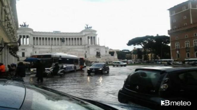 Forti piogge in arrivo sul Lazio
