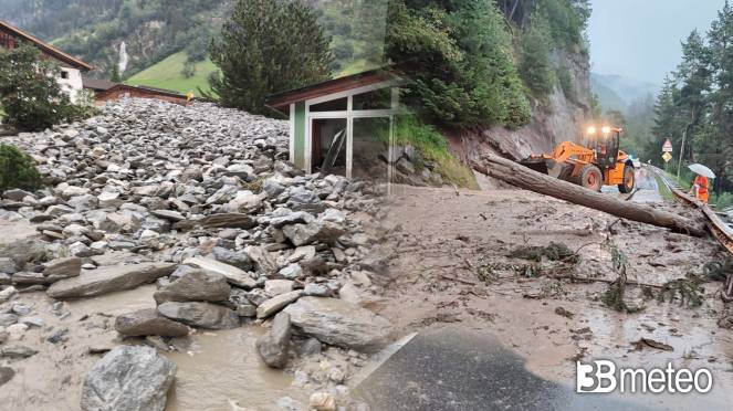 Frane e alluvioni in Trentino Alto Adige, critica la situazione nel Sud Tirolo