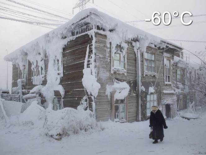 Gelo estremo in Yakutia, toccati i -60°C