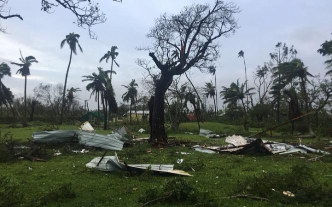Gita devasta Tonga. Fonte immagine: Radio New Zealand
