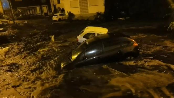 Gravi danni e alluvioni in Portogallo per l'ex uragano Danielle