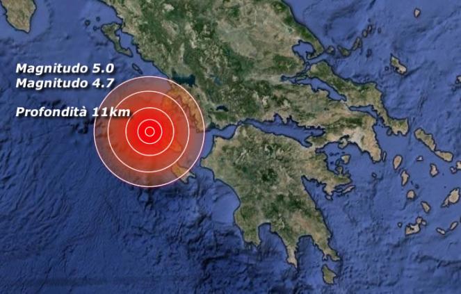 Grecia: Terremoto ancora due forti scosse