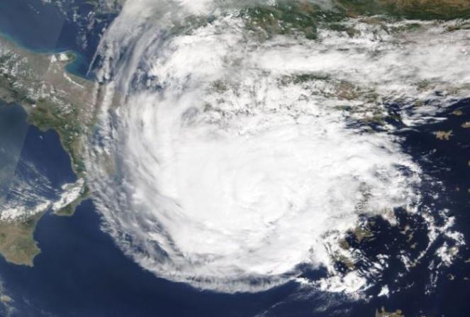 Il ciclone mediterraneo (medicane) Ianos del 18 settembre 2020