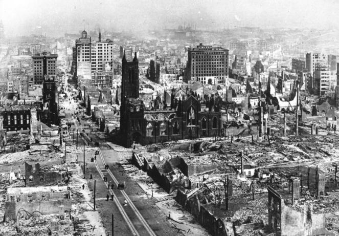 Il devastante terremoto che colpì San Francisco il 18 Aprile del 1906