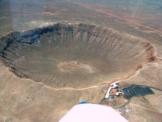 Il Meteor Crater in Arizona