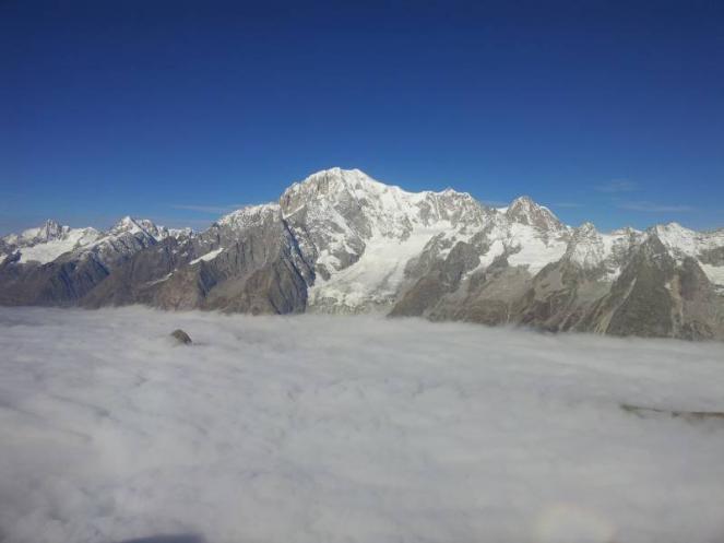 Cronaca meteo. Il Monte Bianco ha perso due metri di quota, ora è alto 4805 metri