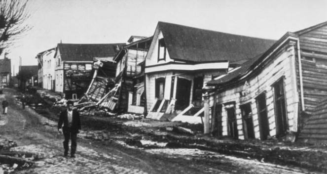 Il più grande terremoto di sempre, il terremoto di Valdivia, Cile del 1960