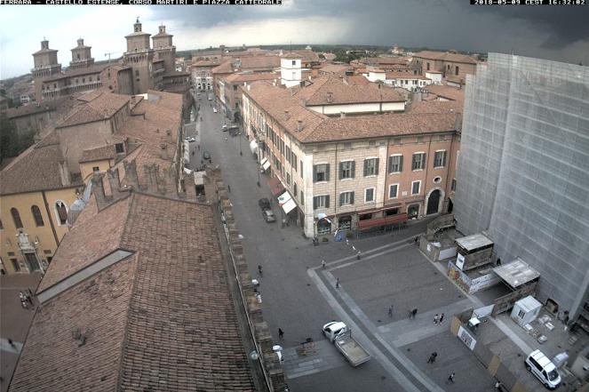 Il temporale vicino a Ferrara