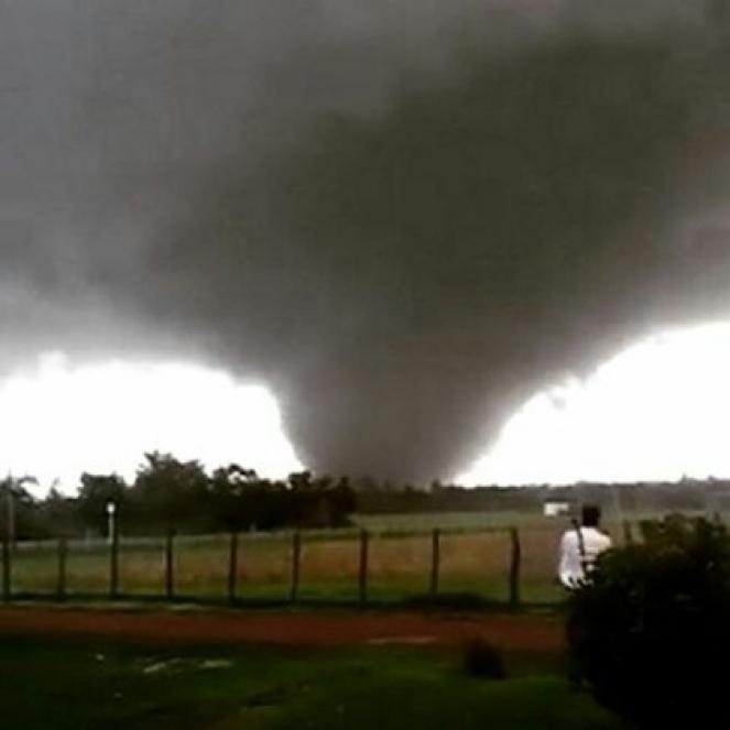 Il tornado di Dolores tra f3 e f4
