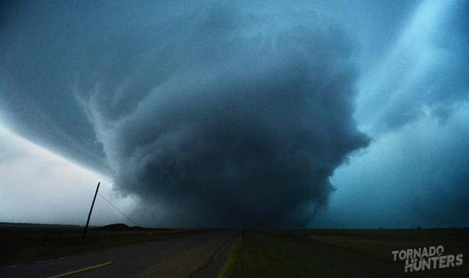 Il vortice fotografato da Greg Johnson famoso cacciatore di tornado