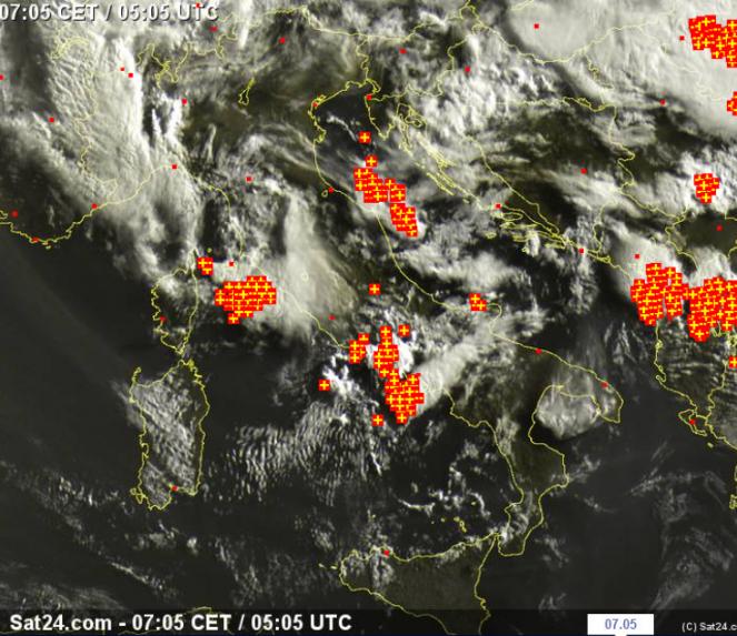 Immagine da satellite