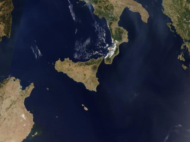 Immagine da Satellite di ieri