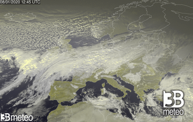 Immagine satellite Europa