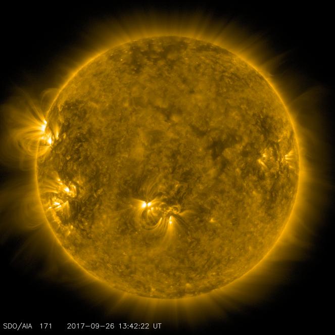 Immagini del disco solare