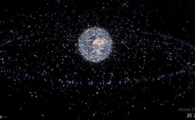 Immondizia spaziale, milioni di oggetti che orbitano attorno al nostro pianeta