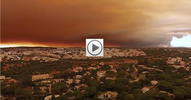 Incendio in Portogallo