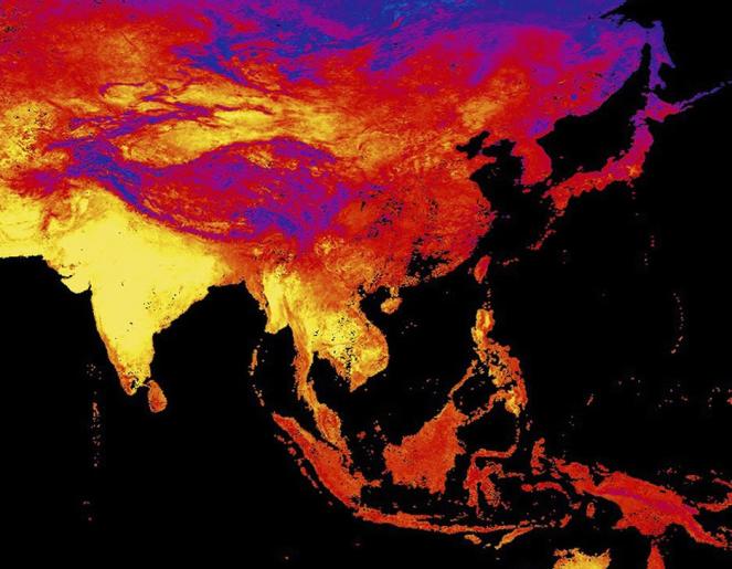 India, Myanmar, Laos, Thalandia Vietnam ancora caldo estremo con oltre 40°