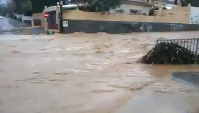 Inondazioni a Malaga