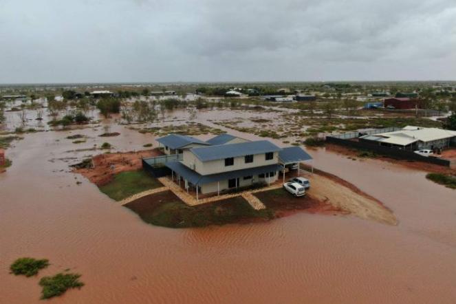 Inondazioni nella zona di South Hedland
