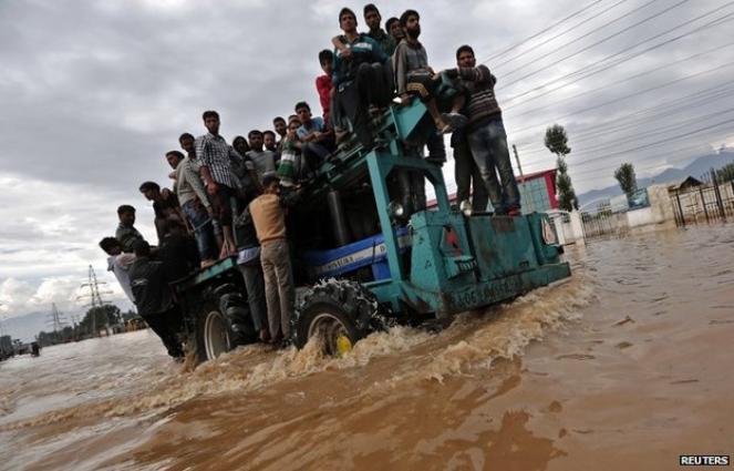 inondazioni tra India e Pakistan