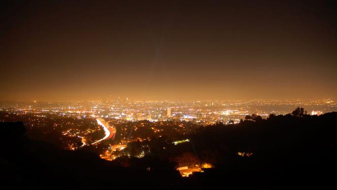 Inquinamento luminoso (foto di repertorio)