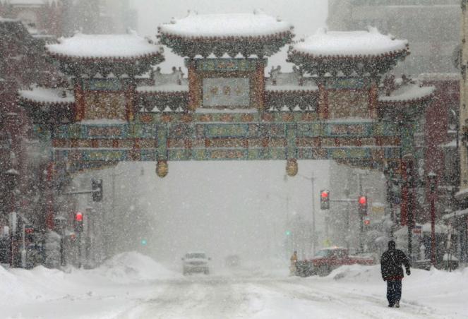 Intense nevicate hanno colpito il Giappone centro-settentrionale
